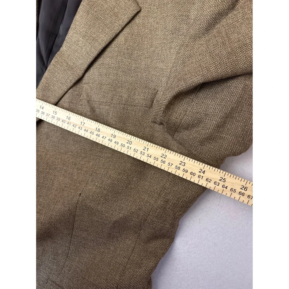 Jos. A. Bank Travelers Collection Brown Textured Two Button Blazer Sport Coat